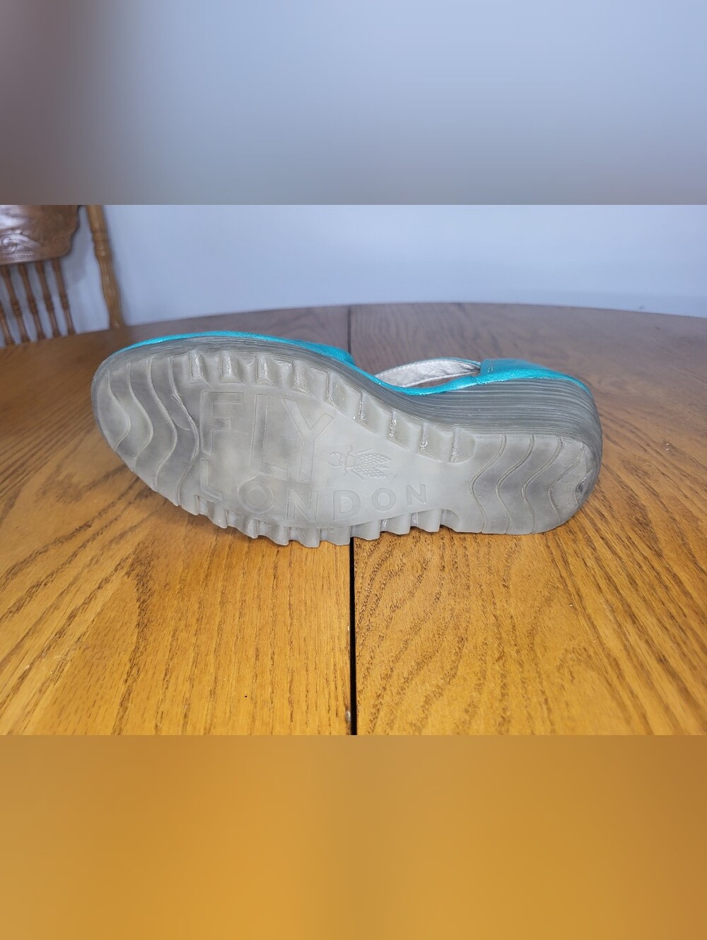 ✨️Fly London Leather Wedges sz 9 - Picture 11 of 11